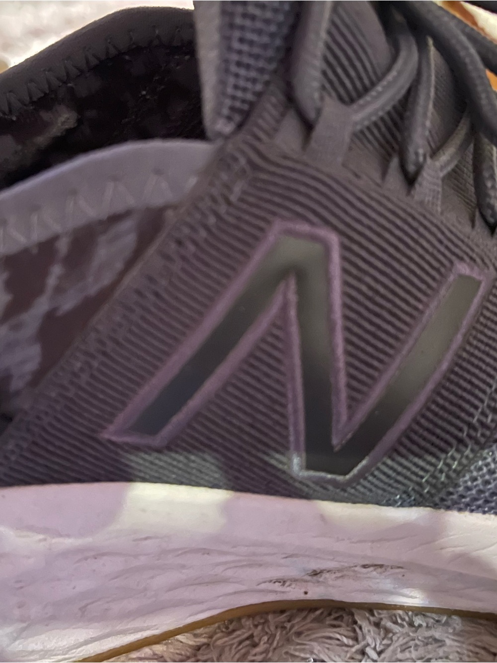 New Balance Men’s Dark Gray Athletic Sneakers - Picture 2 of 6